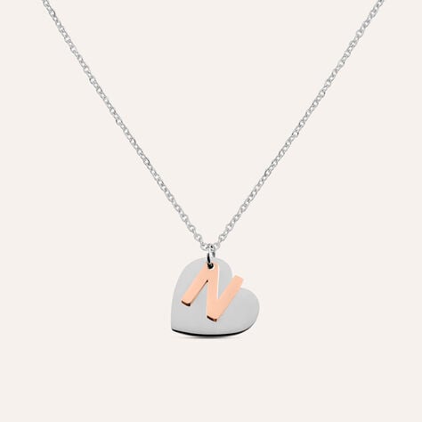Collana Lady Chic Acciaio Bicolore Bianco / Rosa - Collane Donna | Stroili