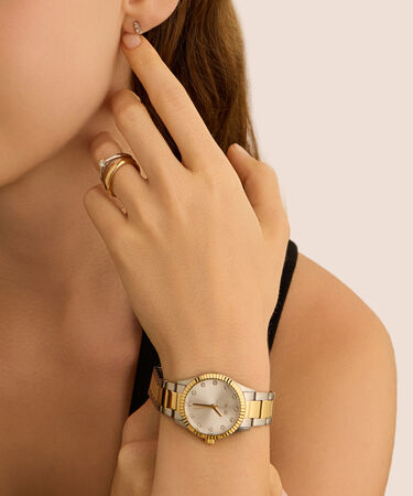 Orecchini Lobo Trilogy Grace Oro Bianco Diamante