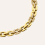 Bracciale Catena Desideria Argento Nobile Dorato Cubic Zirconia