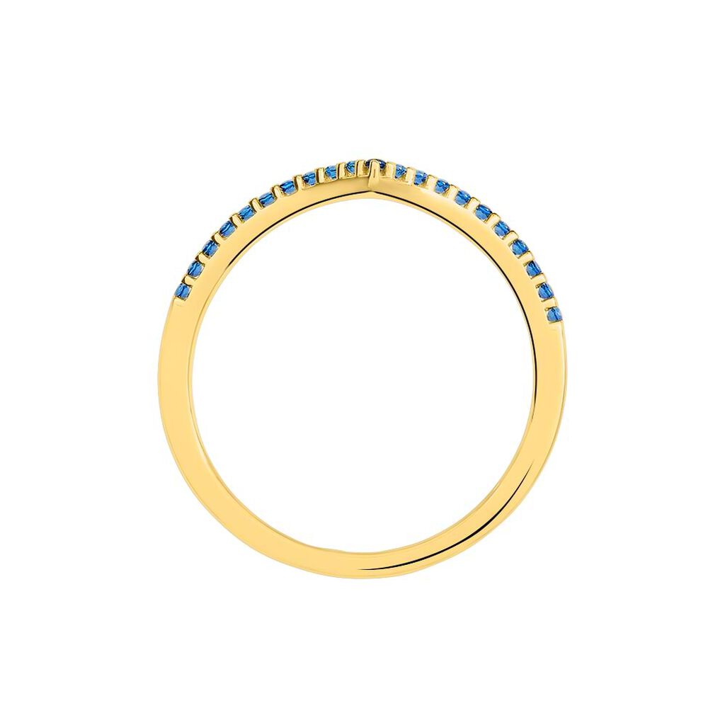 Anello Fantasia Claire Oro Giallo Cubic Zirconia - Anelli con Pietre Donna | Stroili