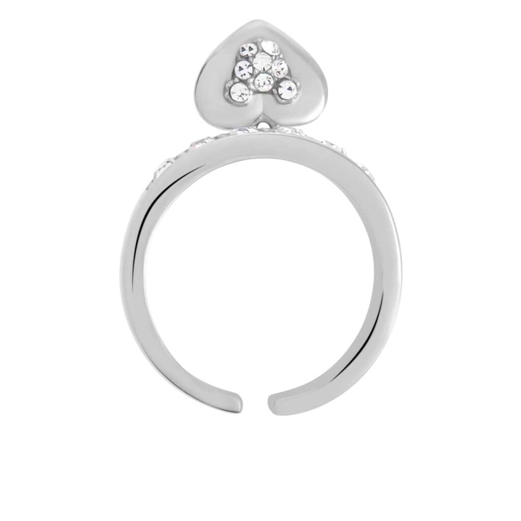 Anello Fantasia Mickey Mouse & Friends Acciaio Cristallo