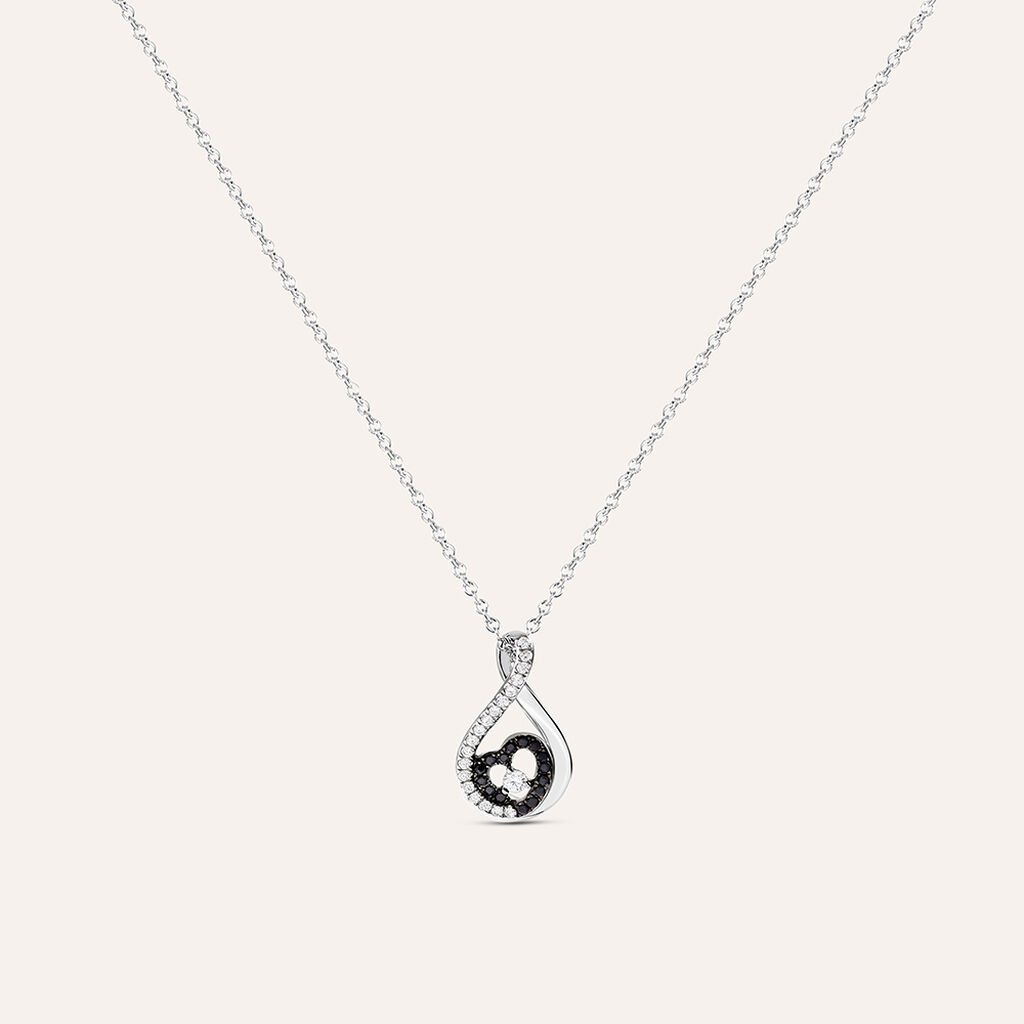 Collana Silver Shine Argento Rodiato Cubic Zirconia