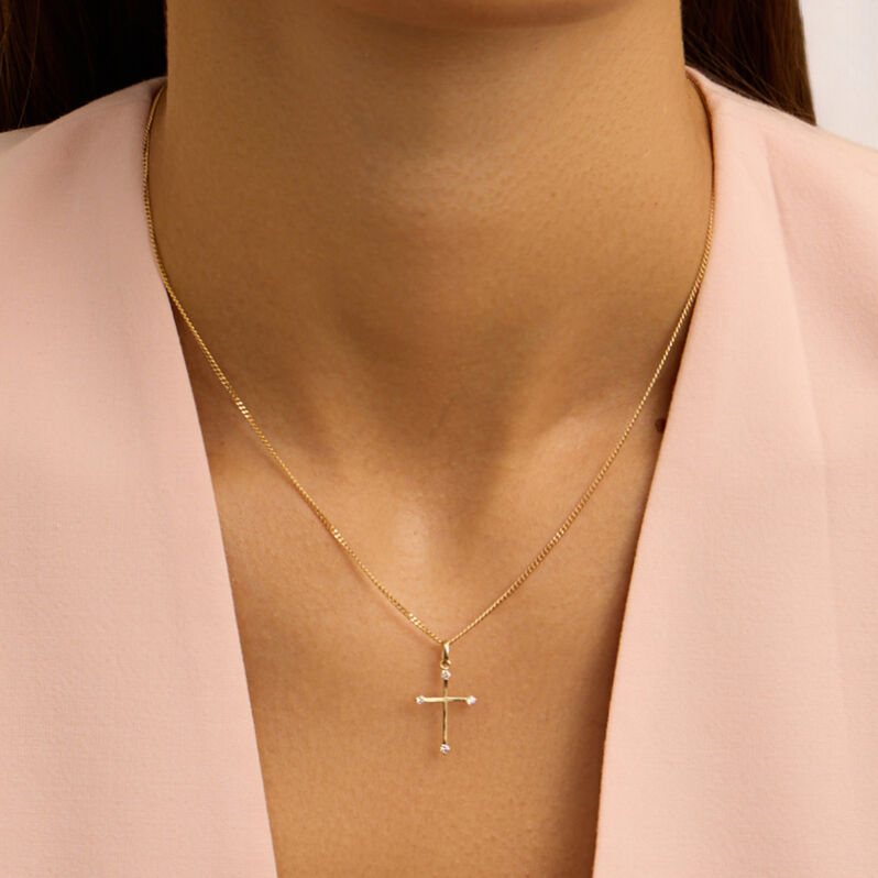Pendente Holy Oro Giallo Cubic Zirconia - Ciondoli Donna | Stroili