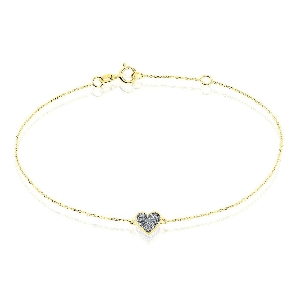 Bracciale in oro giallo a maglia rolé