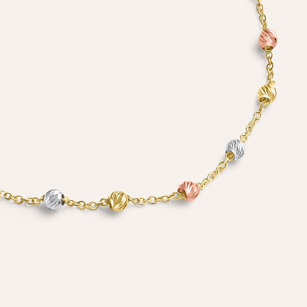 Bracciale Golden Lover Oro Tricolore - Bracciali Donna | Stroili