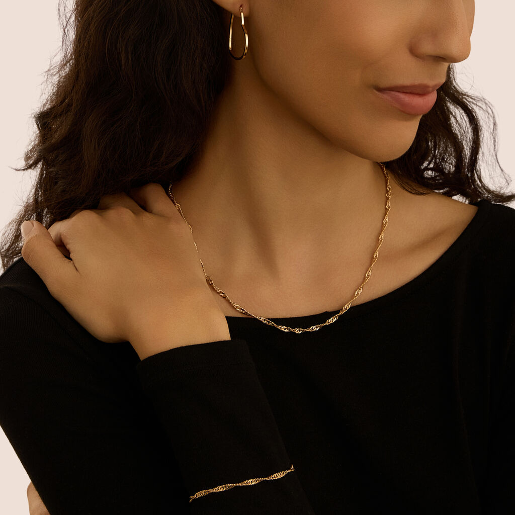 Bracciale Catena Golden Dream Placcato Oro Giallo