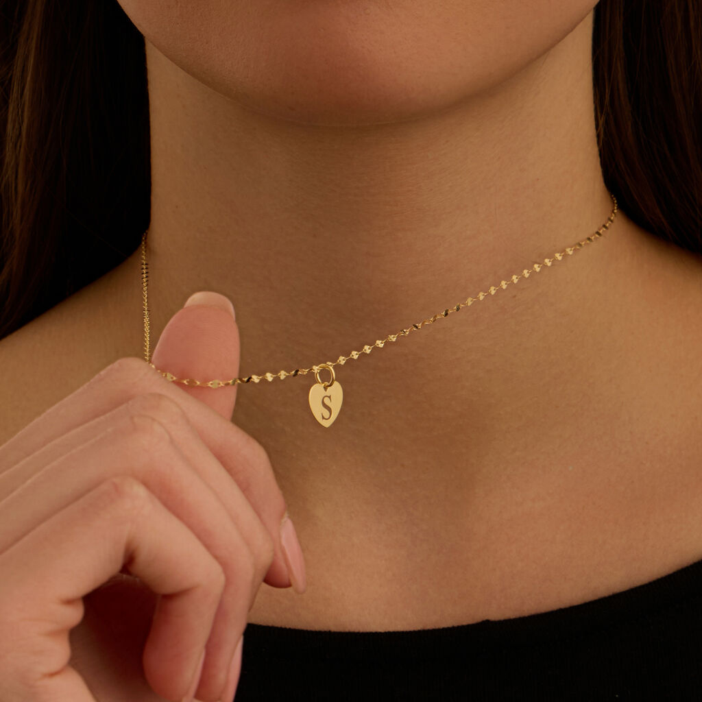 Pendente Poème Oro Giallo