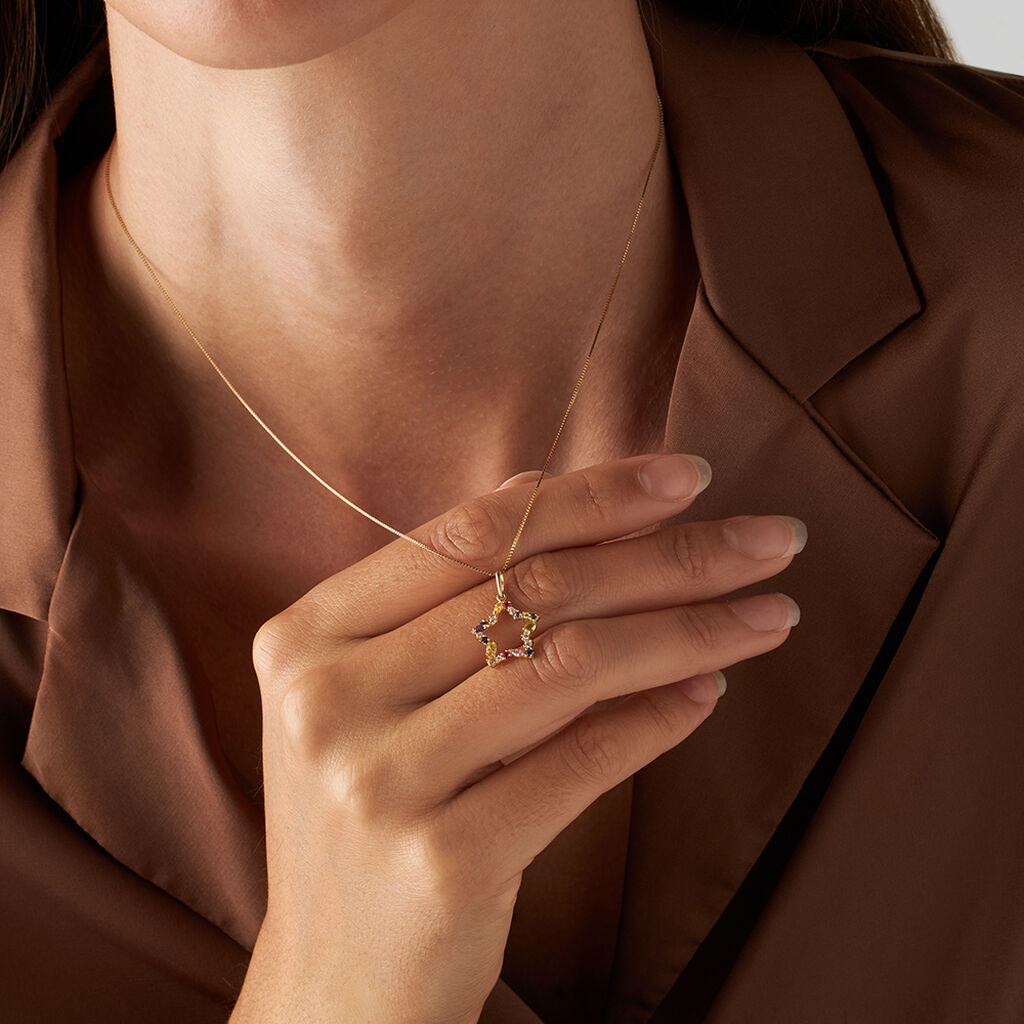 Pendente Claire Oro Giallo Cubic Zirconia - Ciondoli Donna | Stroili
