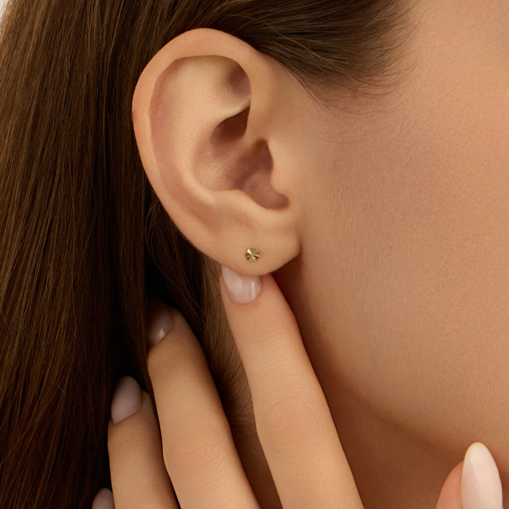 Orecchini Lobo Bon Ton Oro Giallo