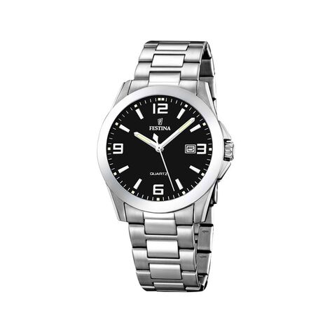 Orologio Al Quarzo Festina Acero Classico F16376/4 - Orologi con Datario Uomo | Stroili