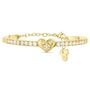 Bangle Mickey Mouse & Friends Acciaio Dorato Cristallo