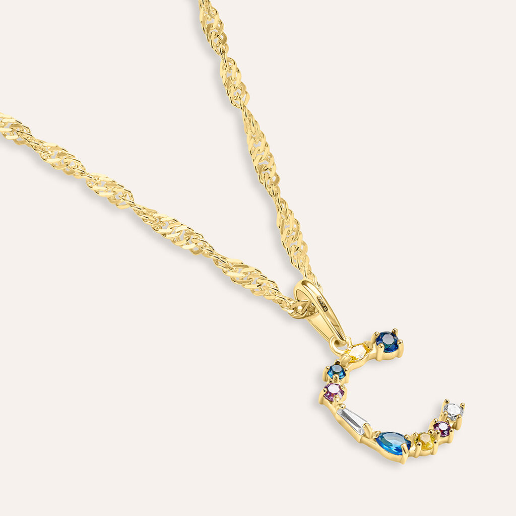 Pendente Claire Oro Giallo Cubic Zirconia