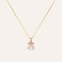 Collana Punto Luce Amélie Oro Giallo Quarzo Cubic Zirconia