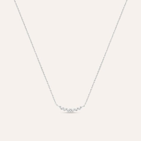 Collana Silver Elegance Argento Rodiato Cubic Zirconia - Collane Donna | Stroili