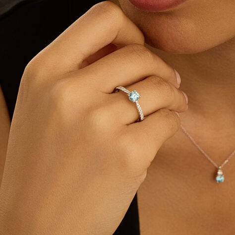 Anello Solitario Diamade Oro Bianco Diamante Lab-Grown - Anelli con Pietre Donna | Stroili