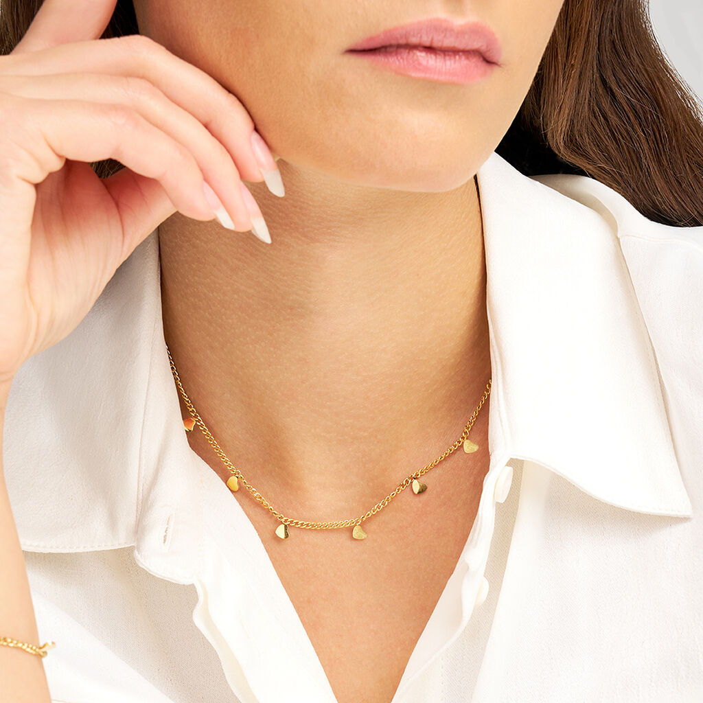 Collana Lady Chic Acciaio Dorato - Collane Donna | Stroili