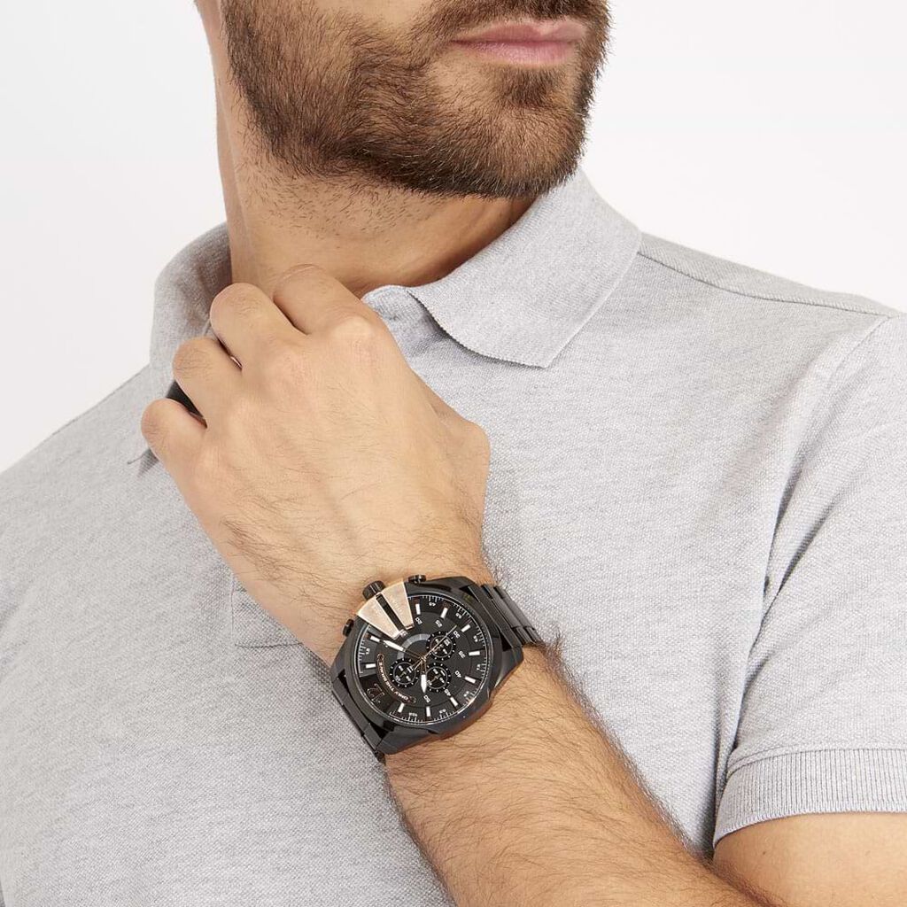 Orologio Al Quarzo Diesel Mega Chief Dz4309