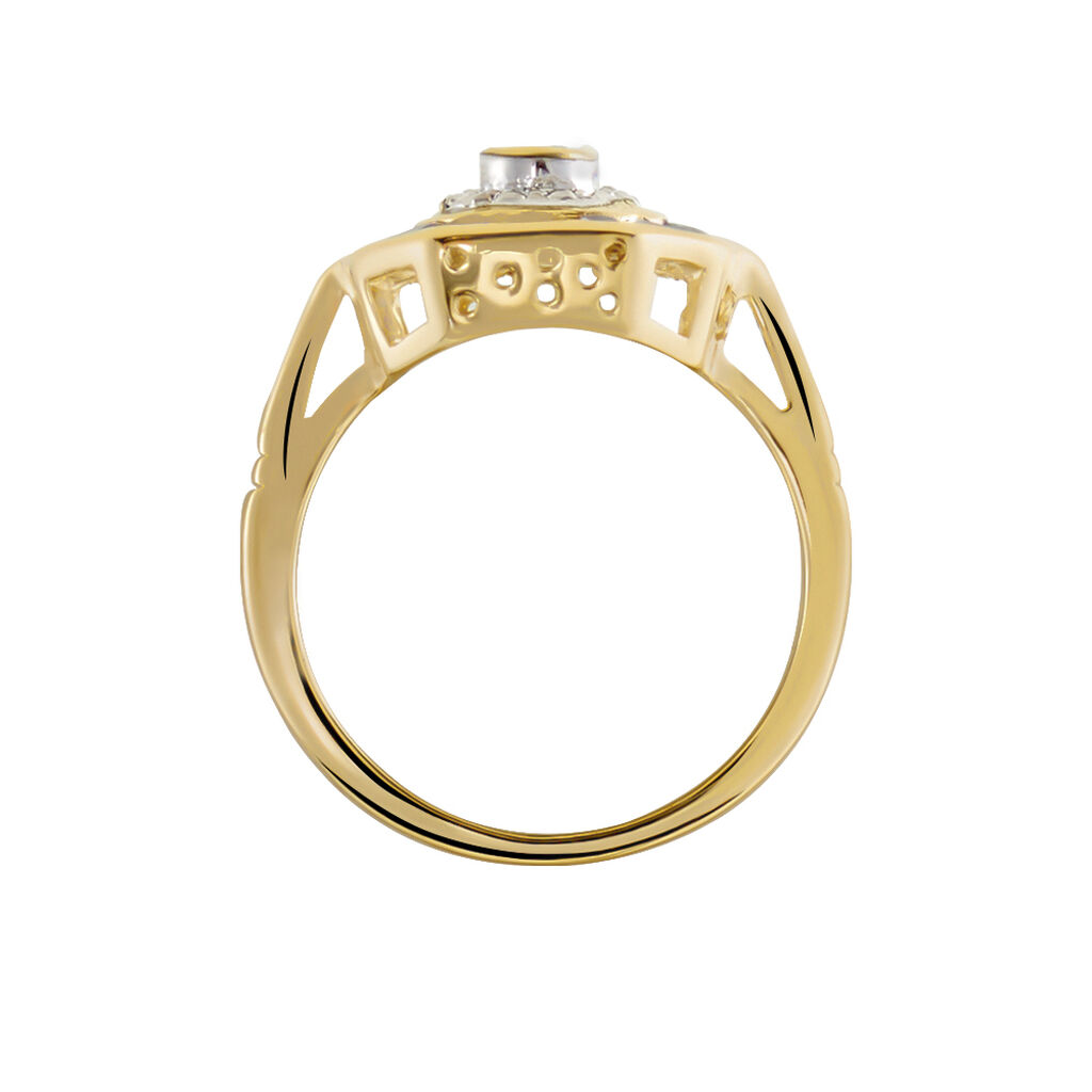 Anello Golden Dream Placcato Oro Giallo Pietra sintetica Cubic Zirconia - Anelli con Pietre Donna | Stroili