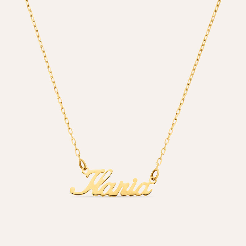 Collana Ilaria Gold Names Oro Giallo - Collane Unisex | Stroili