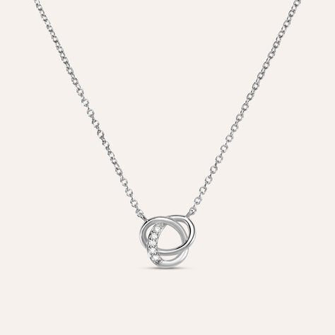 Collana Silver Moments Argento Rodiato Cubic Zirconia - Collane Donna | Stroili