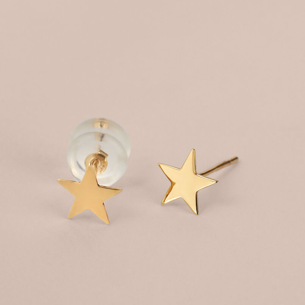 Orecchini Lobo Bon Ton Oro Giallo