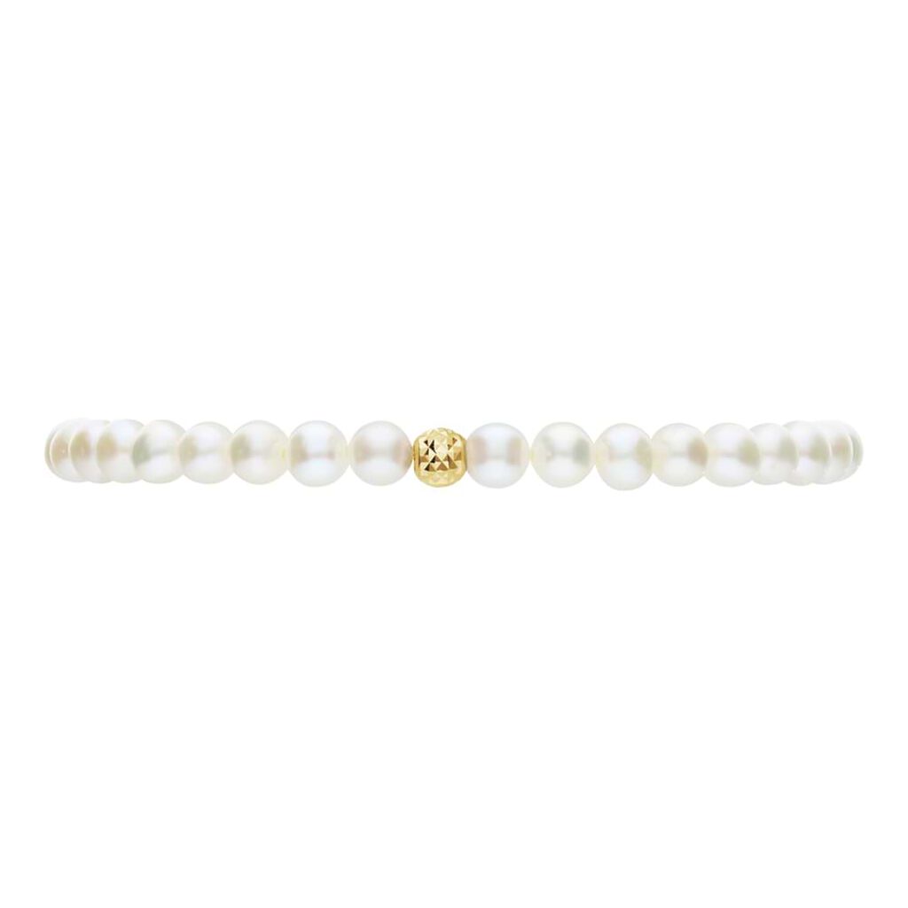 Bracciale Mon Petit Oro Giallo Perla D'Acqua Dolce - Bracciali Bambino | Stroili