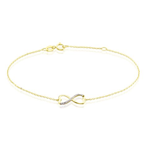 Bracciale Sophia Oro Giallo Diamante - Bracciali Love Donna | Stroili