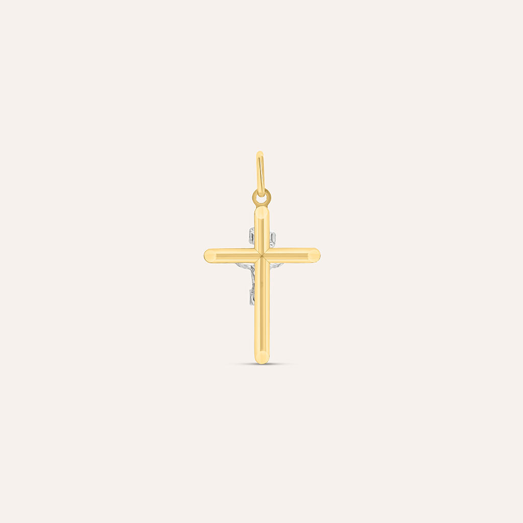 Pendente Religious Gold Oro Bicolore - Ciondoli Unisex | Stroili