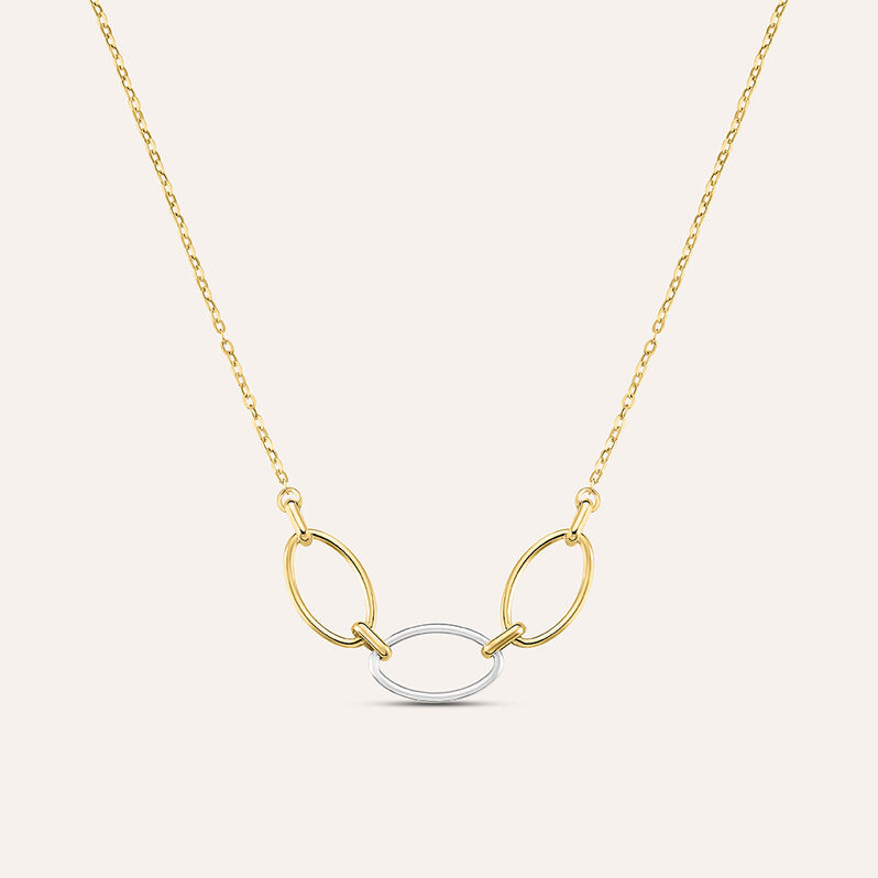 Catena Beverly Oro Bicolore - Collane Catena Donna | Stroili