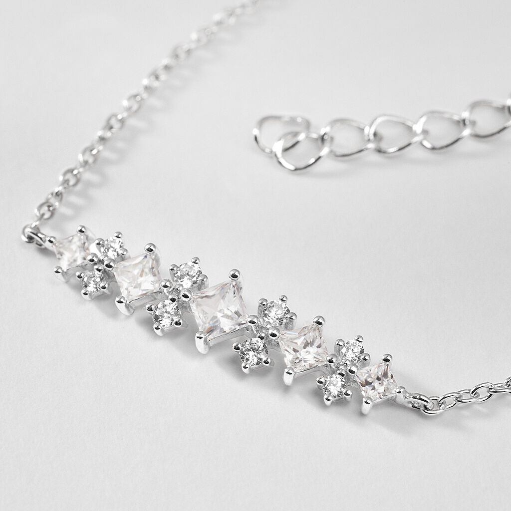 Bracciale Silver Elegance Argento Rodiato Cubic Zirconia - Bracciali Donna | Stroili