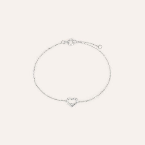 Bracciale Sophia Oro Bianco Diamante - Bracciali Love Donna | Stroili