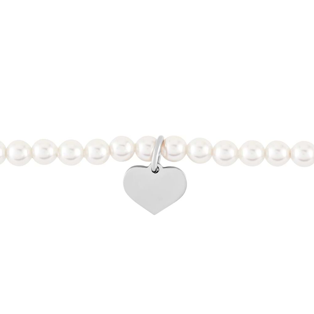 Bracciale Silver Pearls Argento Rodiato Perla sintentica - Bracciali con Incisione Donna | Stroili