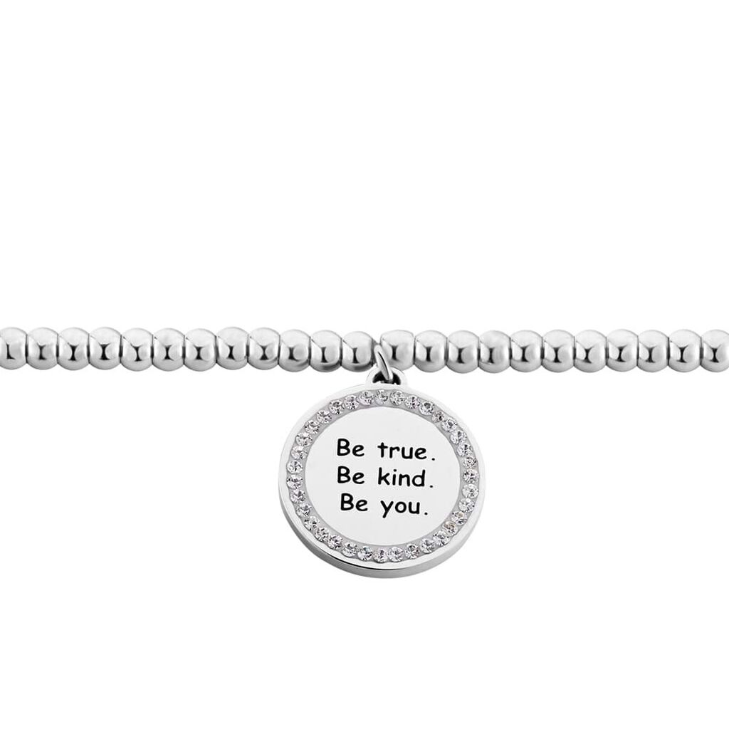 Bracciale Lady Message Acciaio Philosophy e Cristalli - Bracciali Donna | Stroili