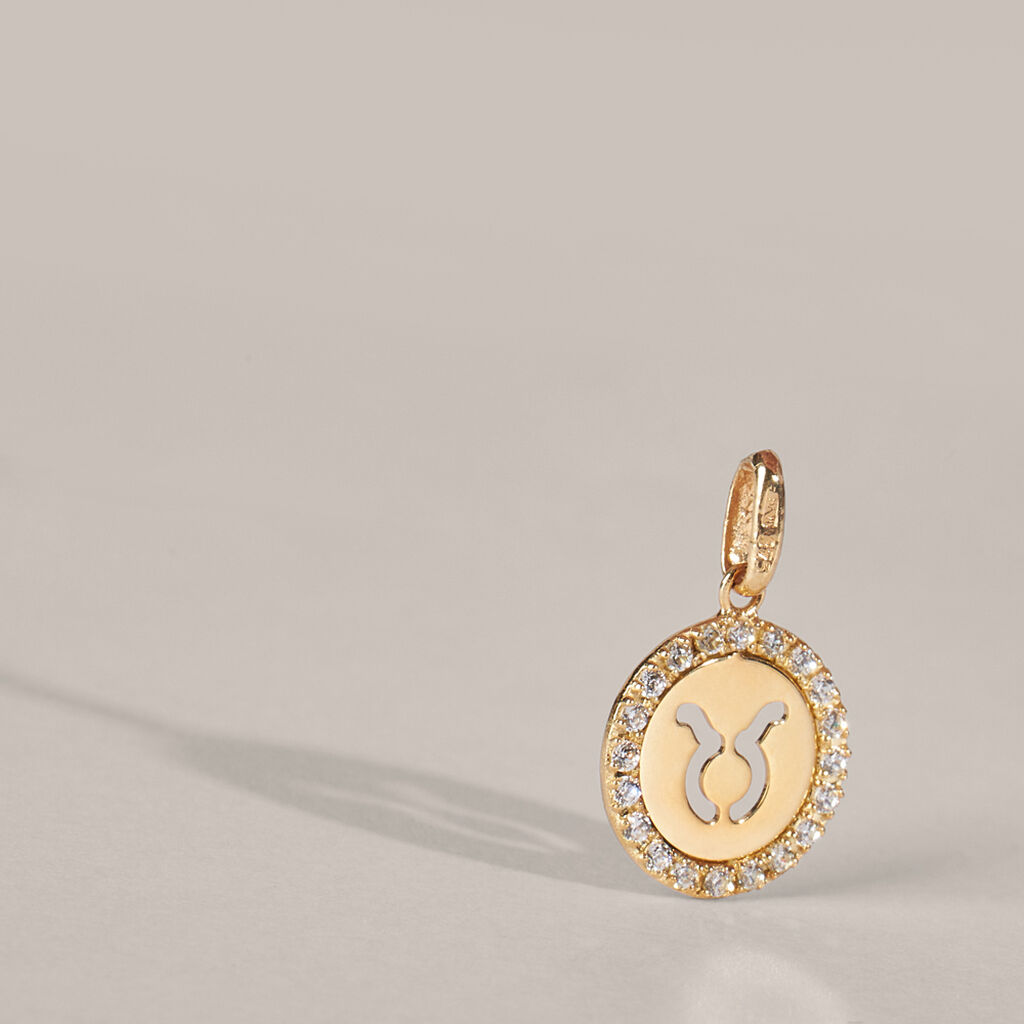 Pendente Poème Oro Giallo Cubic Zirconia - Ciondoli Donna | Stroili