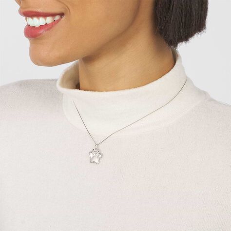 Pendente Love Beats Argento Rodiato - Ciondoli con Incisione Donna | Stroili