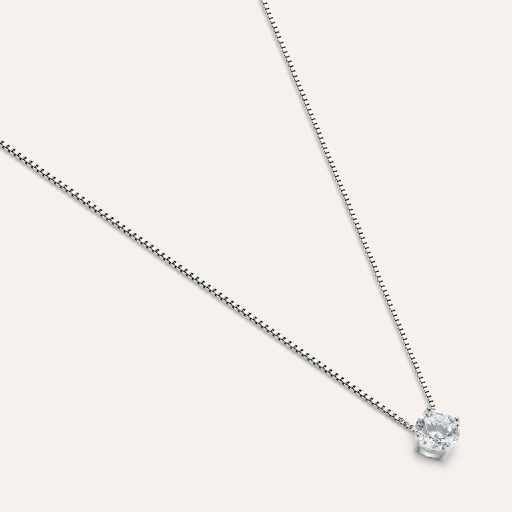 Collana Punto Luce Silver Elegance Argento Rodiato Cubic Zirconia - Gioielli Donna | Stroili
