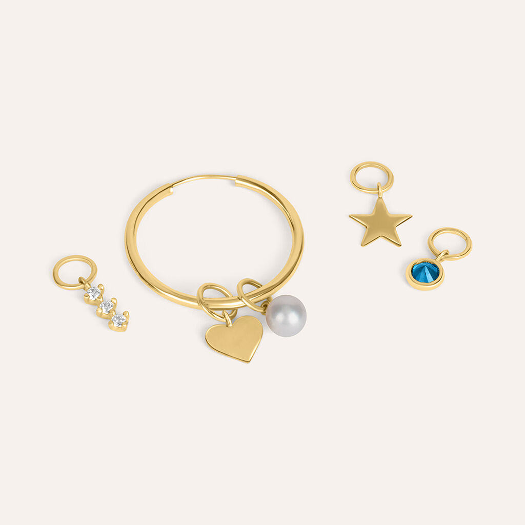 Charm Toujours Oro Giallo - Orecchini Componibili Donna | Stroili
