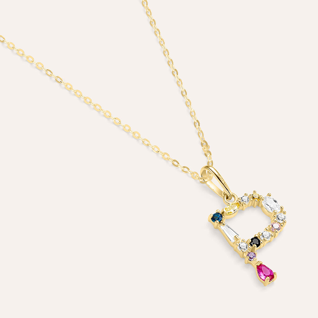 Pendente Claire Oro Giallo Cubic Zirconia