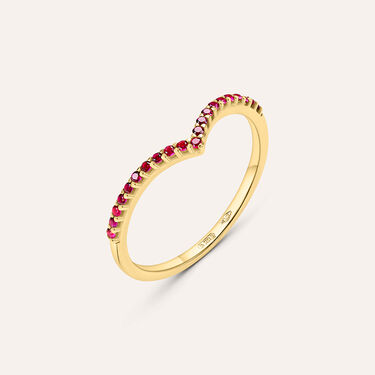 Anello Fantasia Claire Oro Giallo Cubic Zirconia