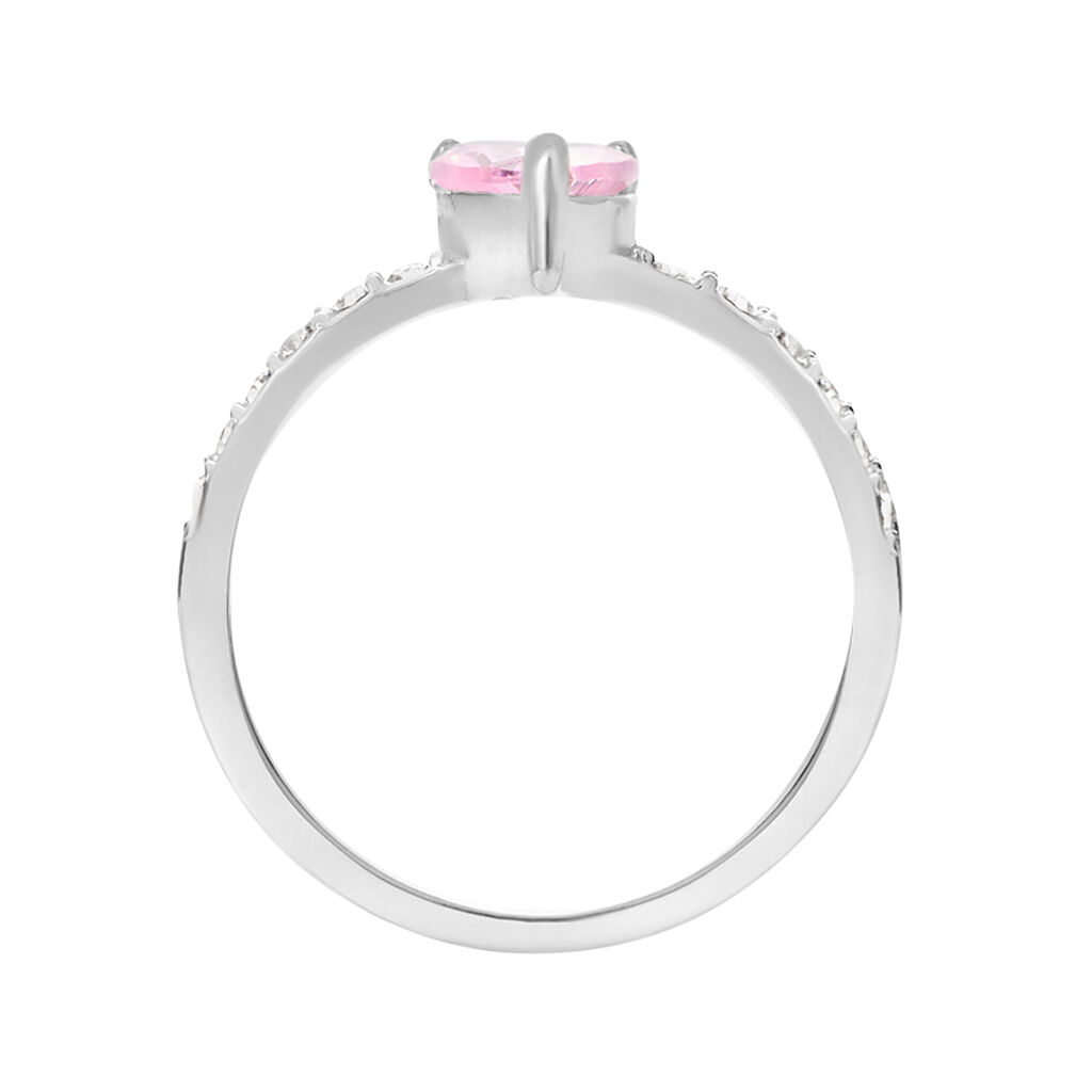 Anello Solitario Lady Chic Acciaio Cristallo - Anelli con Pietre Donna | Stroili