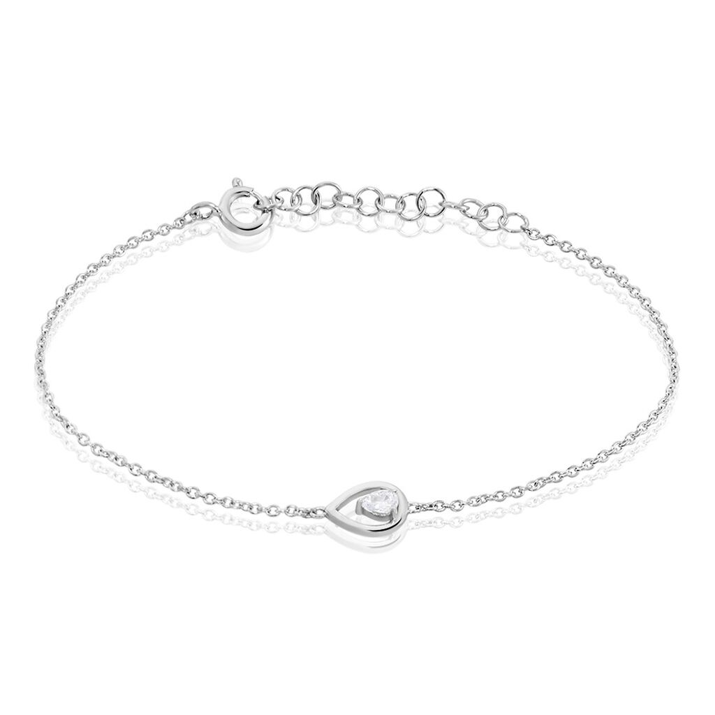 Bracciale Silver Elegance Argento Rodiato Cubic Zirconia