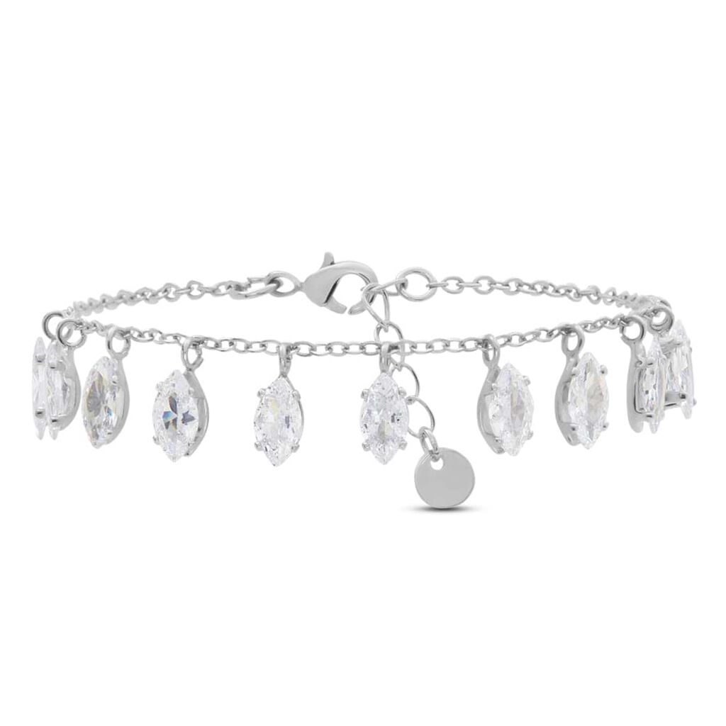 Bracciale Multi Punto Luce Romantic Shine Metallo Cristallo