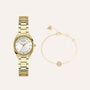 Combo Orologio Al Quarzo Guess Charlotte Box Set Gw0767l2 Con Bracciale