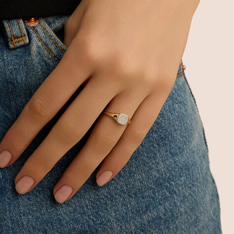 Anello Chevalier Claire Oro Giallo Cubic Zirconia - Anelli Chevalier Donna | Stroili