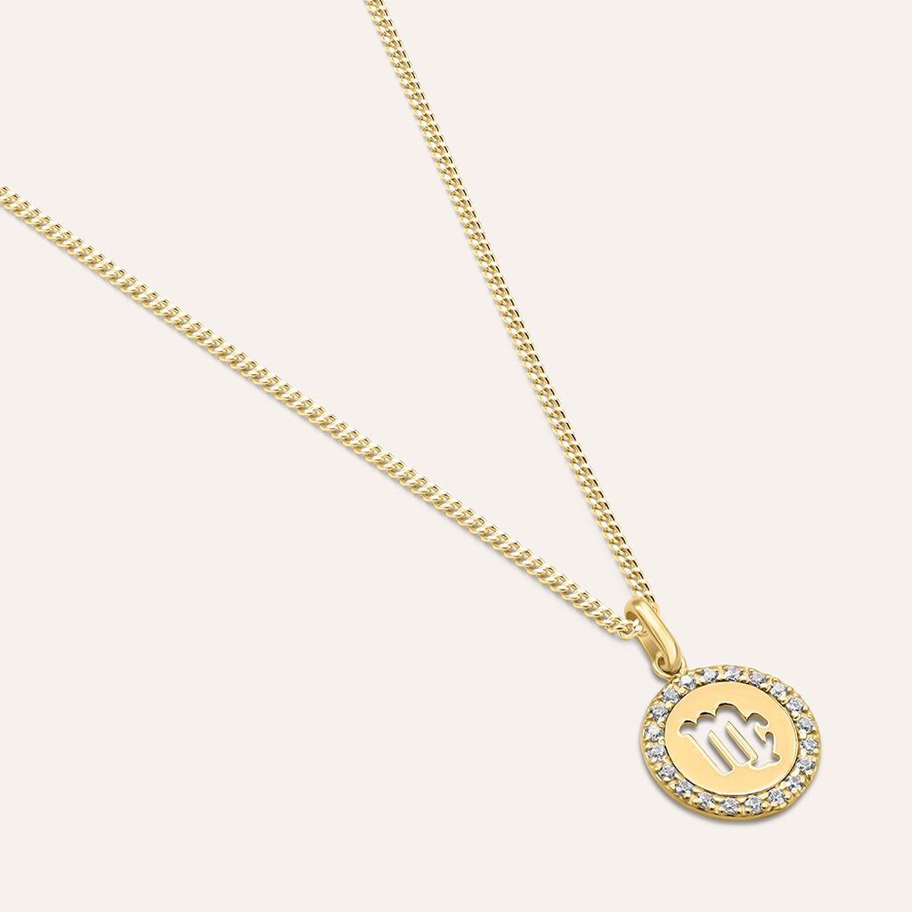 Pendente Poème Oro Giallo Cubic Zirconia - Ciondoli Donna | Stroili
