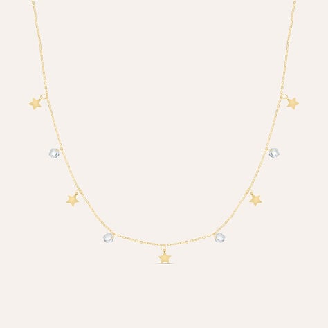 Collana Beverly Oro Giallo Cubic Zirconia - Collane Donna | Stroili