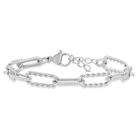 Bracciale Catena Lady Code Acciaio - Bracciali Donna | Stroili