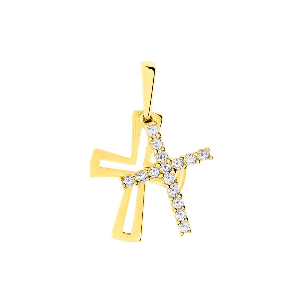 Pendente Holy Oro Giallo Cubic Zirconia - Ciondoli Donna | Stroili