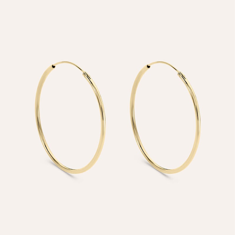 Orecchini A Cerchio Golden Dream Placcato Oro Giallo - Orecchini a Cerchio Donna | Stroili