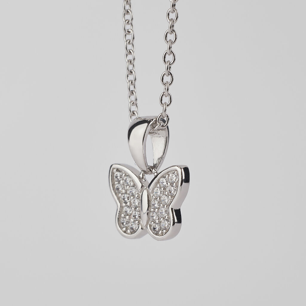 Collana Silver Moments Argento Rodiato Cubic Zirconia - Collane Donna | Stroili